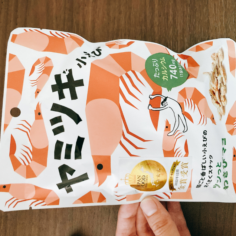 ヤミツキ小エビ　パッケージ